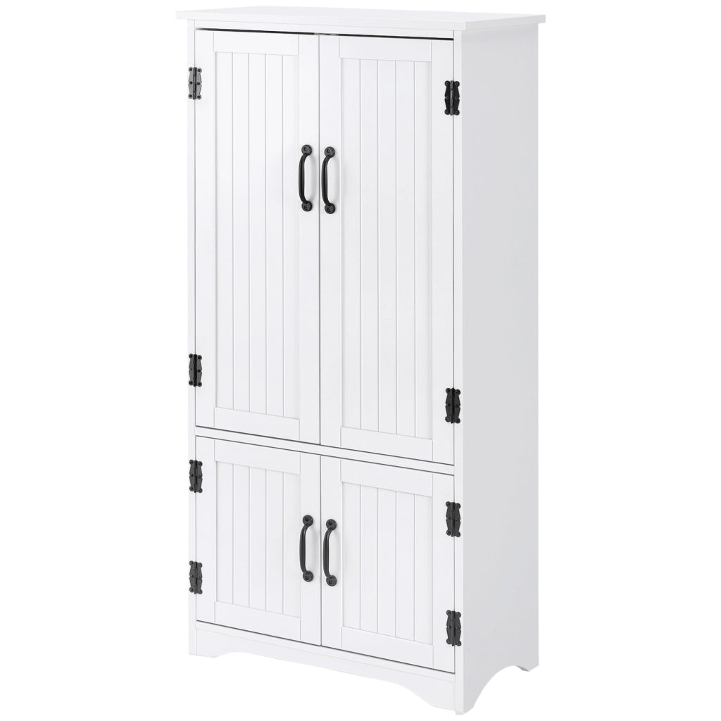 Armadio da Cucina ¨C zephmum ¨C Bianco 60x30x123 cm