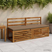 Cuscini per Panchina a 2 Pezzi SOEST 2 pz 100% Poliestere 949433