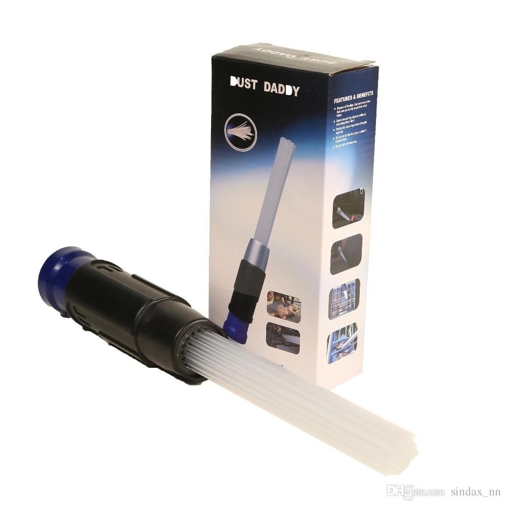 Trade Shop - Testina Universale Per Aspirapolvere Dust Daddy 30-35 Mm Dusty Brush Spazzola -
