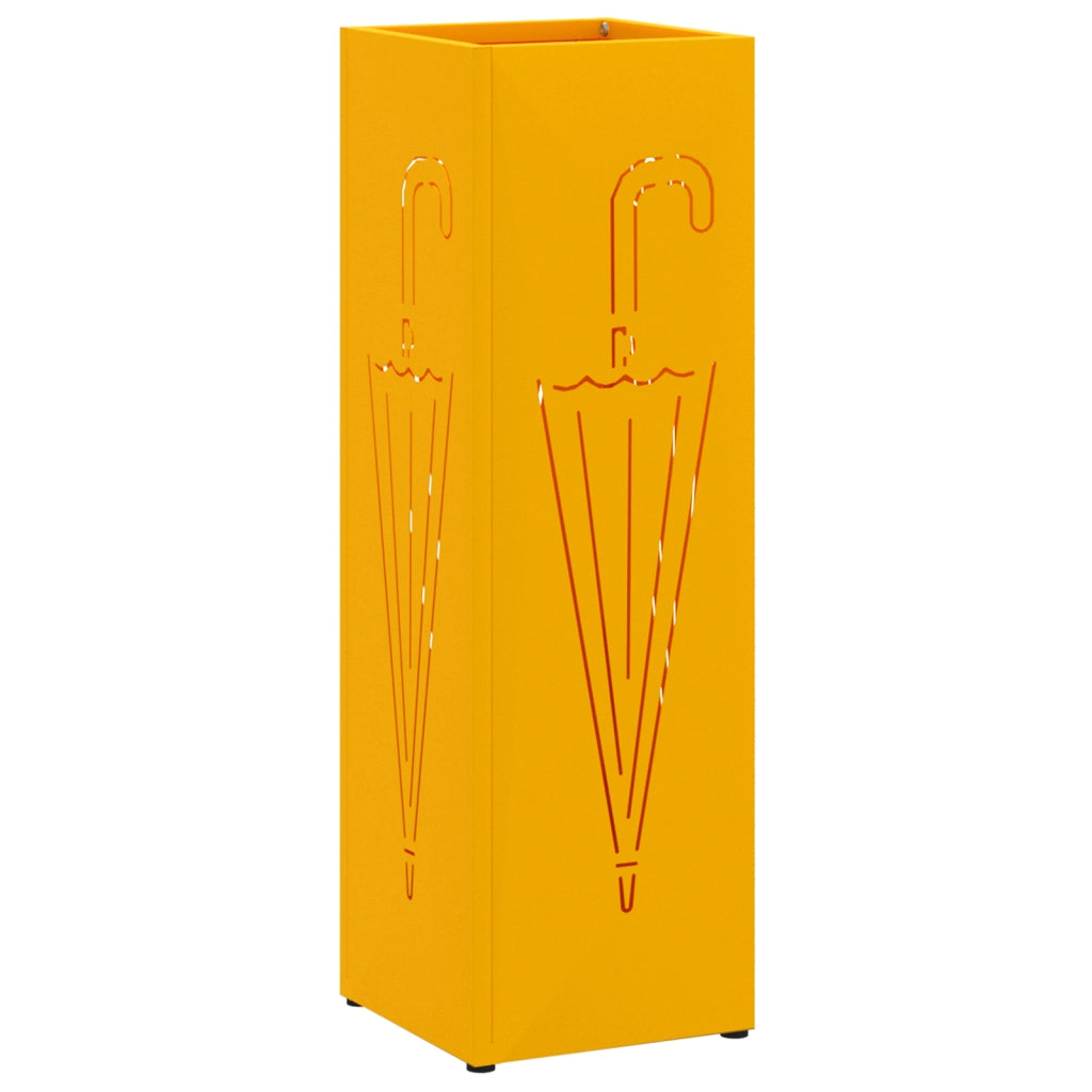 Portaombrelli Senape Metallo Standard Intarsi Decorativi