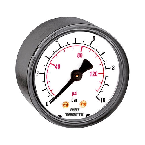 MANOMETRO DN 63 ATTACCO POSTERIORE- 25 bar- WATTS- pezzi 1