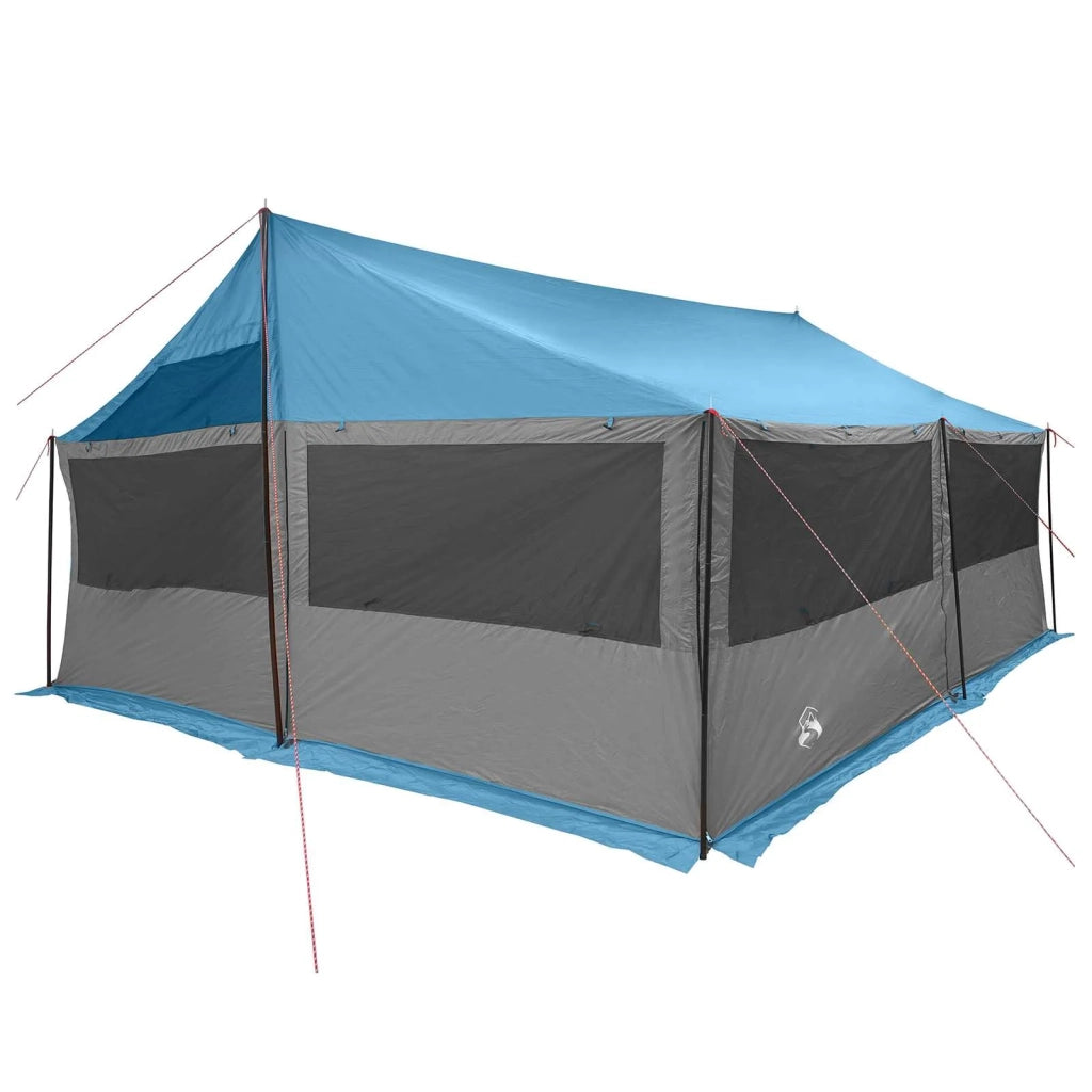 Tenda Familiare Blu 600 x 400 x 268 cm Poliestere e Acciaio 42028604