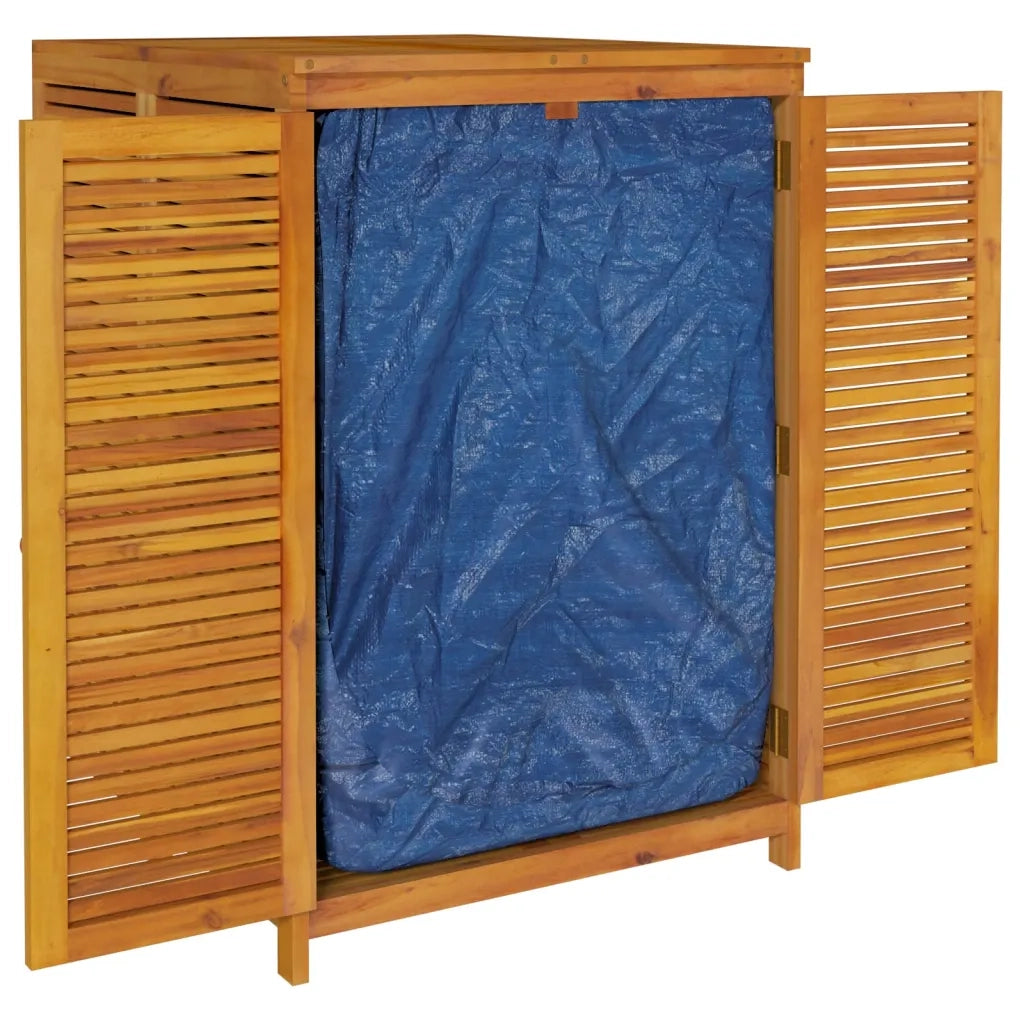 Contenitore da Giardino 280x87x104 cm Legno Massello di Acacia 3155244