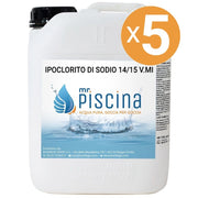 Ipoclorito Di Sodio 14/15 V.mi, 5 Confezioni Da 6 Kg