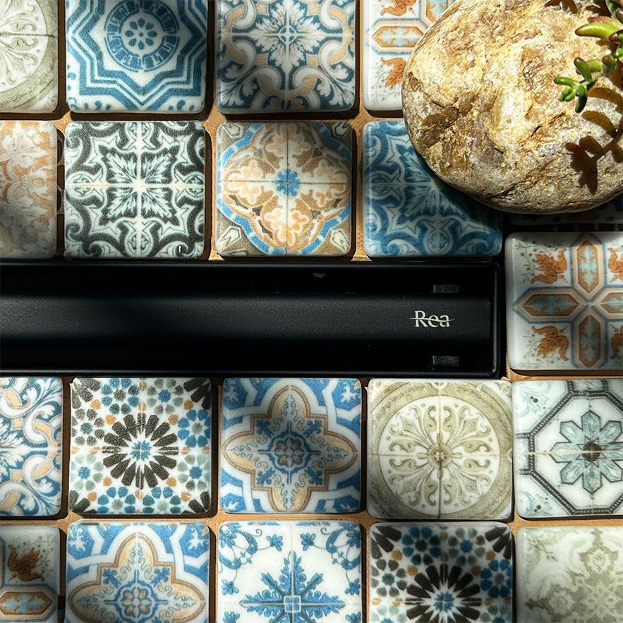 Canalina Di Scarico Neox Slim Pro Black 50