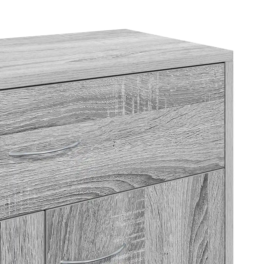 Credenza Grigio Sonoma 60x30x75 cm in Legno Multistrato cod mxl 15391