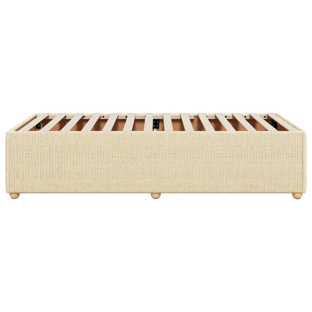 Giroletto senza Materasso Crema 100x200 cm in Tessuto