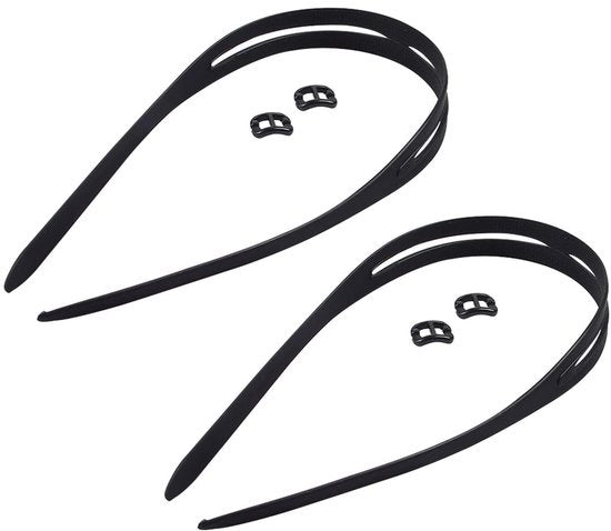2 pezzi di cinture di gomma siliconica per bagnanti adattabili