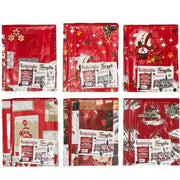 Trade Shop - Tovaglia Copritavolo Natale Plastificata Antimacchia Varie Fantasie Mis. 120X190 -