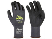 12paia guanti da lavoro flex in nylon/nitrile col. grigio/nero tg. 10 cod:ferx.vit54877