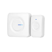 Campanello Senza Fili con Ricevitore Impermeabile IP56 Portata 200m 52 Melodie Bianco Alecto