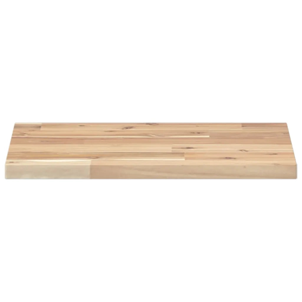 Piano per Tavolo 40x30x2 cm Rettangolare Legno Massello Acacia 4008737