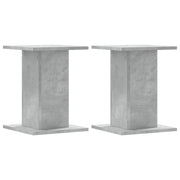 Supporti per piante | Sostegno per piante 2 pz Grigio Cemento 30x30x50 cm Truciolato