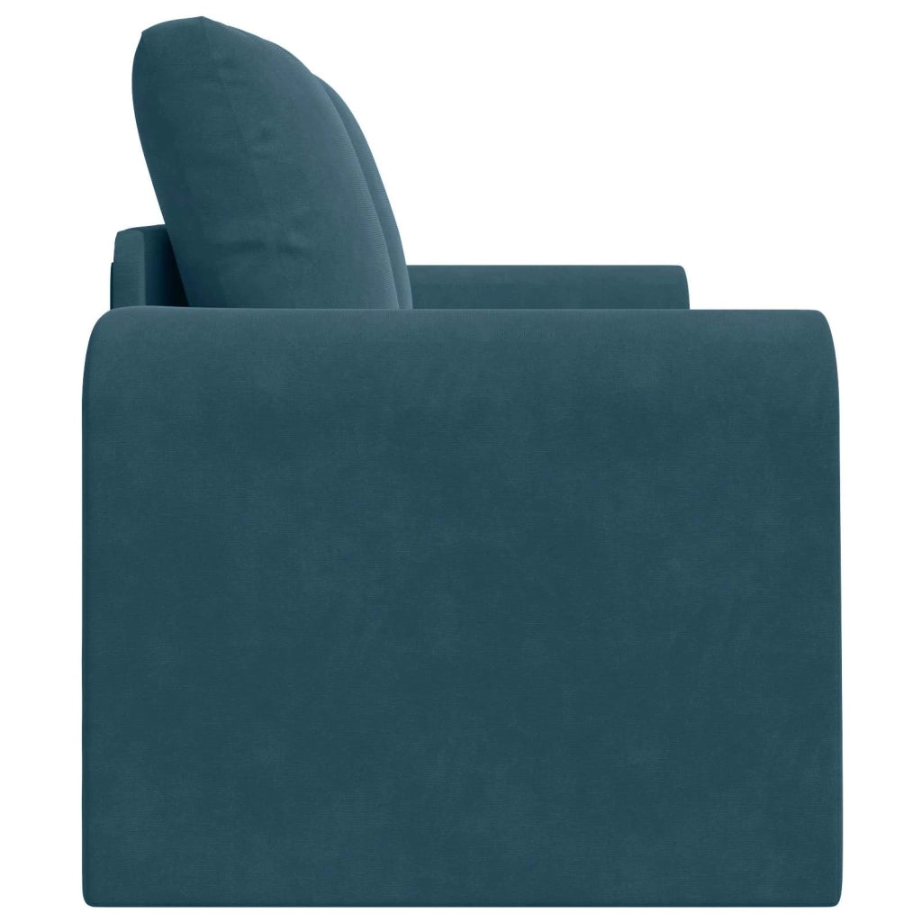 Divano letto Blu 148 x 71 x 83 cm Velluto 4106683