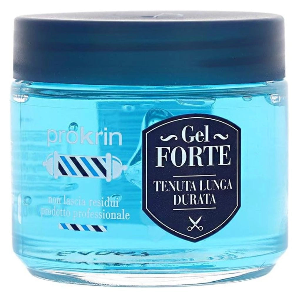 Prokrin gel forte per capelli tenuta lunga durata pezzi 4 vasetto ml 100