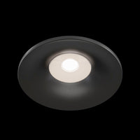 Faretto da incasso Downlight in Alluminio Barret Nero