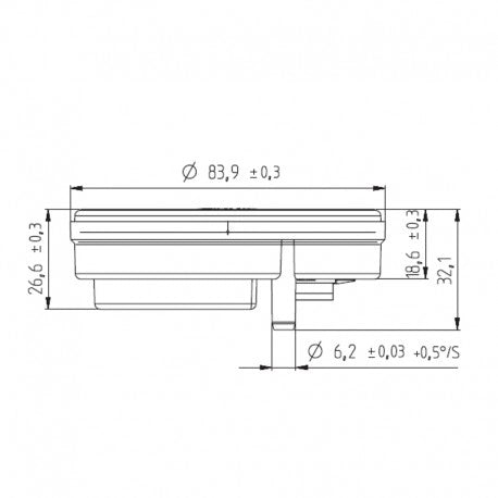 Trasduttore di pressione HUBA  TDPUP3-8M