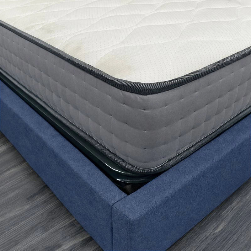 Letto contenitore matrimoniale 160x190 cm con rete ortopedica a doghe, tessuto Enjoy, made in Italy - 57 Pacific