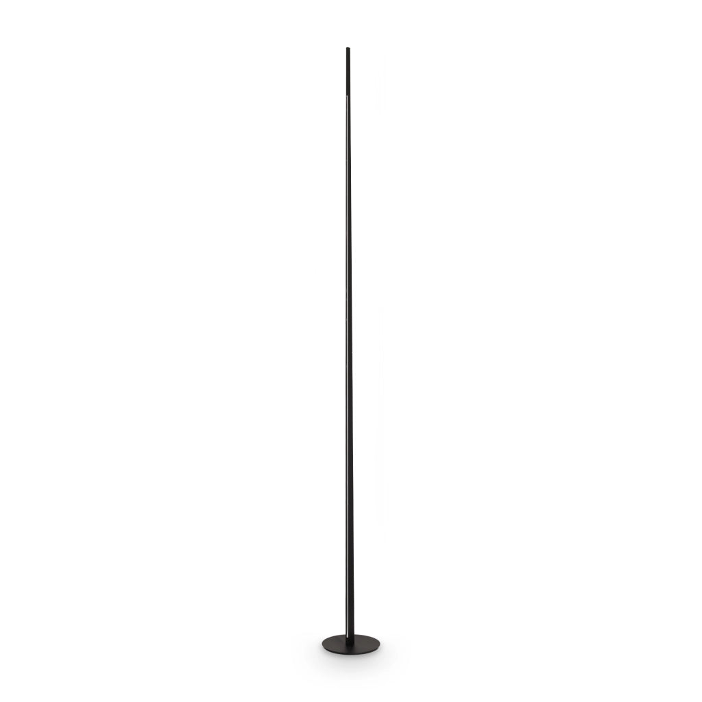 Lampada Da Terra Blade 1 Luce Led Integrato Nera Dimmerabile