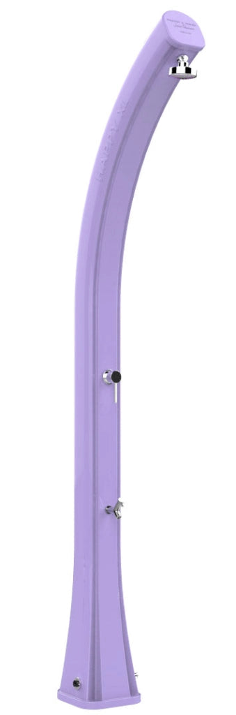 Doccia Solare da Giardino 35L Miscelatore e Lavapiedi Arkema Happy XL Viola
