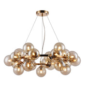 Lampada pendente Modern in Metallo Dallas Oro
