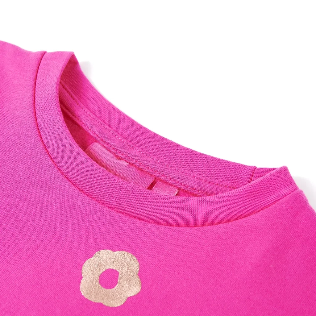 Felpa da Bambina Rosa Scuro 116 13671