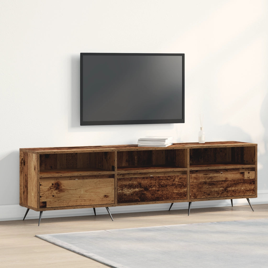 mobile TV in legno vecchio 150x30x44,5 cm in legno ingegnerizzato