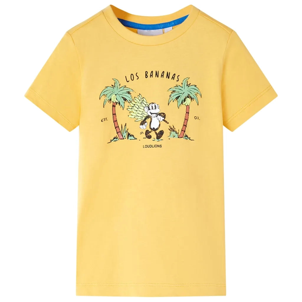Maglietta per Bambini Ocra Chiaro 104cod mxl 132709
