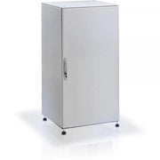 Armadio rack 19'' a pavimento 25U grigio IP55 porta cieca prof. 600 mm
