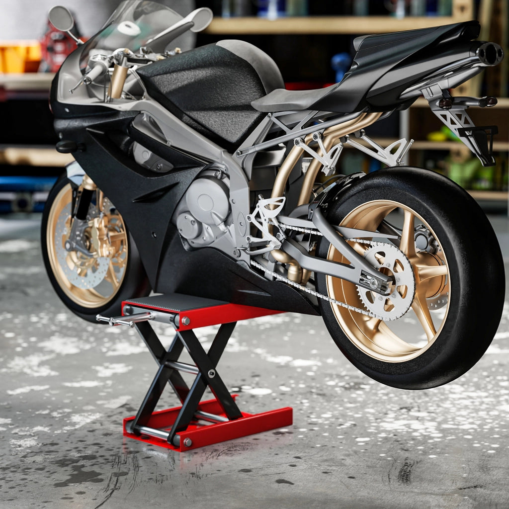 Sollevatore per moto ¨C zephmum ¨C 500 kg, regolabile 100-370 mm