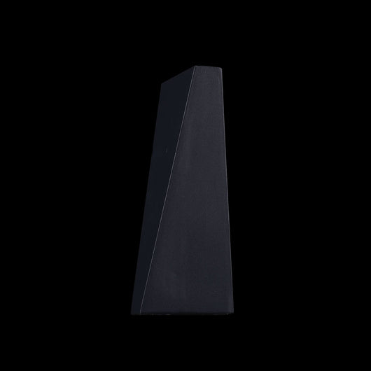 Lampada da parete Outdoor in Metallo Times Square Nero