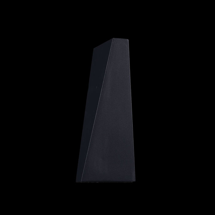 Lampada da parete Outdoor in Metallo Times Square Nero