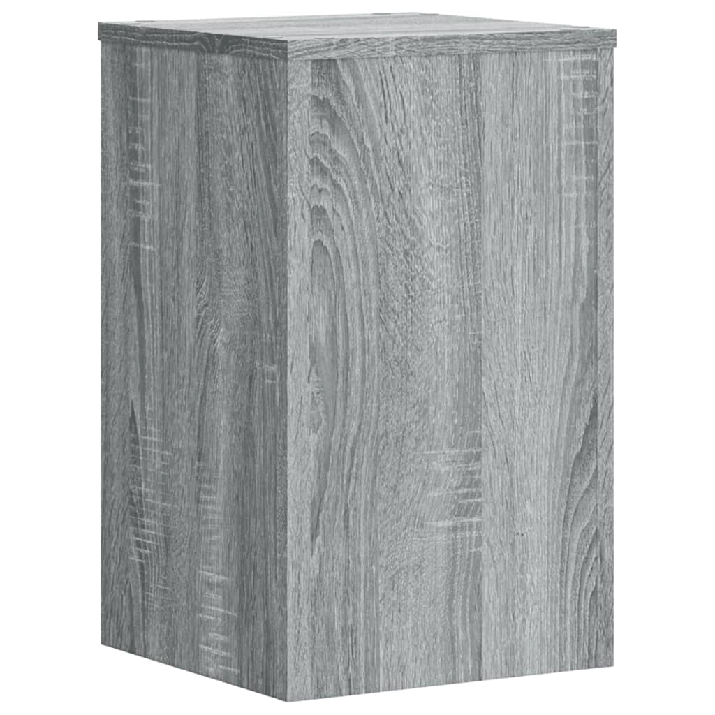 Portavasi mobili per fiori set da 2 legno ingegnerizzato Sonoma grigio 02_0045355