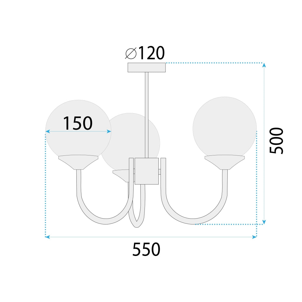 Lampada APP1579-3CP
