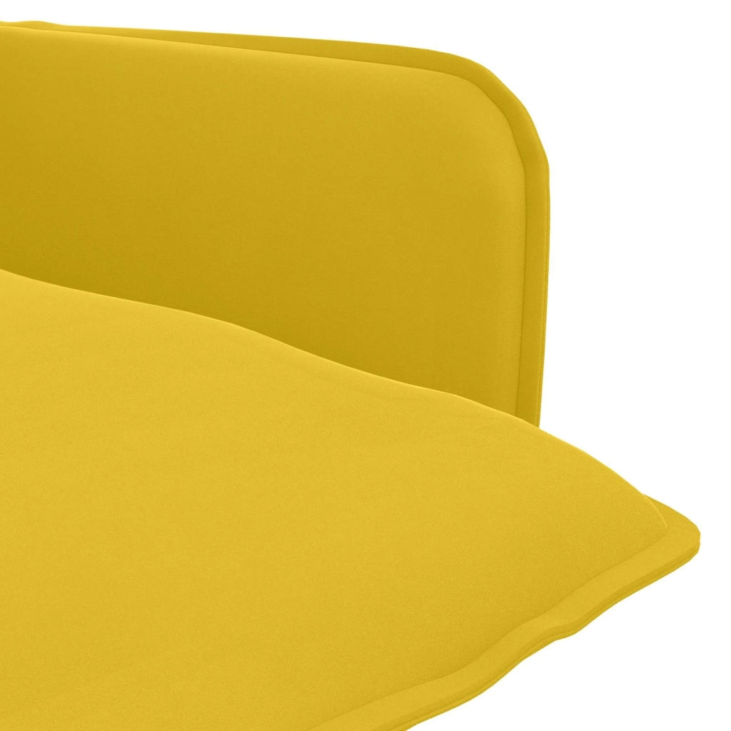 Poltrona Giallo Velluto 42047730