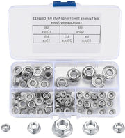 Set di viti a 6 gomiti e viti BORG - acciaio inossidabile - M3 M4 M5 M6 M8 - 70 pezzi