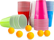 Bicchieri in Plastica 70 pezzi - 400 ml - Riciclabili - Colorati per Feste & Festival