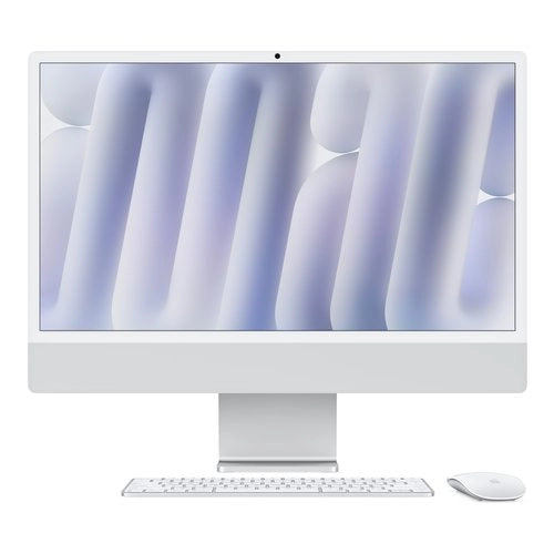 All in one apple mwuc3t a imac silver apple m4 16gb 256gb apple gpu