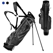 Sacca da golf su supporto 17,2 x 25,2 x 79,5 cm con marcature antiscivolo e custodia isolante in poliestere nero 20_0020071