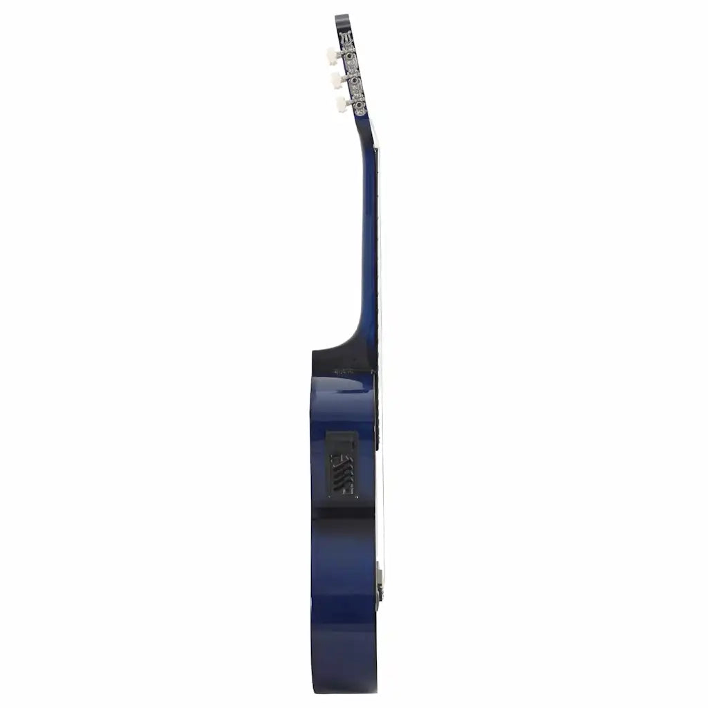 Set Chitarra Western 12 pz con Equalizzatore e 6 Corde Blu CFW7781905