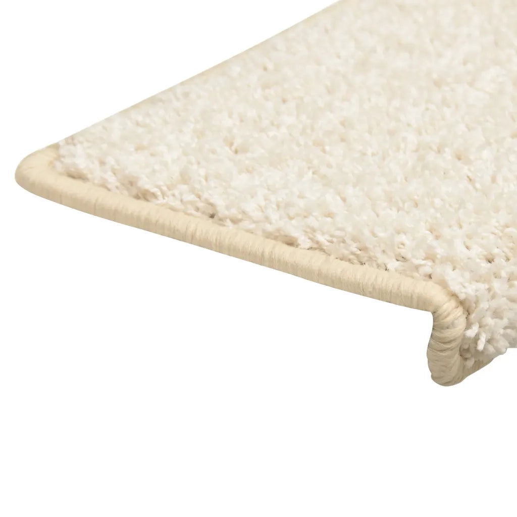 Tappetini per Scale 10 pz 65x21x4 cm Bianchi