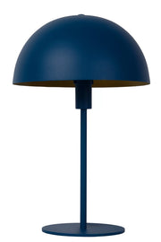 Lampada da tavolo blu eclettica metallo E14 Lucide Siemon