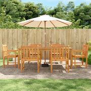 Set da Pranzo da Giardino 7 pz in Legno Massello di Acacia 3206279