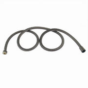Trade Shop - Tubo Laccio Flessibile Doccia Doccetta Vasca Bagno 1.5mt Universale 87136 Grigio -