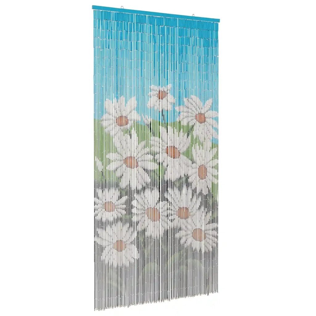 Tenda per Porta Antinsetti multicolore 200 x 100 cm Bambù