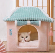 Casa Accogliente per Animali Domestici Casa di Riposo per Cani e Gatti Nido Soffice per Cani e Cuccioli Casa di Riposo Calda per Cani e Gatti