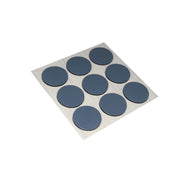 Scivoli PTFE adesivi tondi fustellati Ã˜ 28 mm. - grigio - 6 pz.