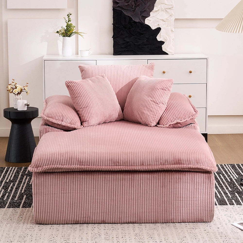 Divano inclinabile senza telaio - Xylo - 46 cm di altezza, design interno, comodo per la lettura, braccioli larghi