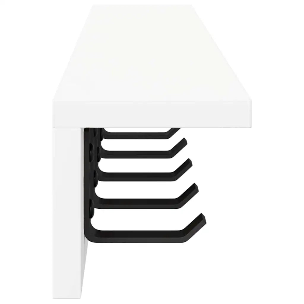 Appendiabiti a muro Bianco 80 x 10,5 x 10,5 cm CFW3881614