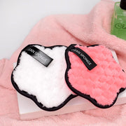 Trade Shop - 2 Pz Spugnetta Lattice Trucco Make Up Cipria Fondotinta Fard Blush Stesura Viso -